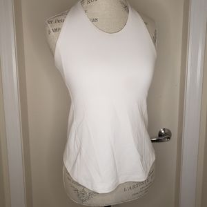 Lululemon Athletica white racerback workout tank